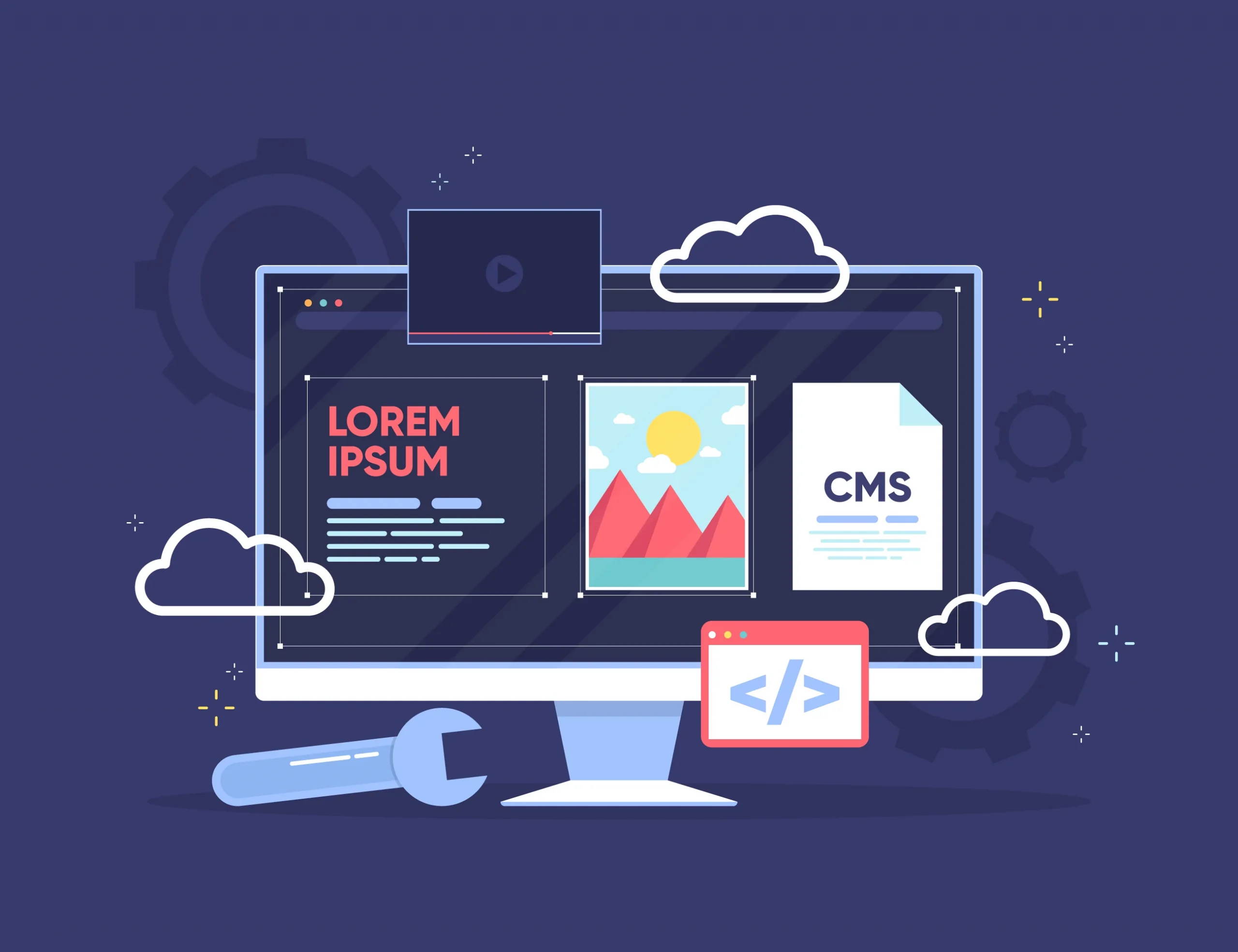 Cms design. Frontend. Frontend Technologies.